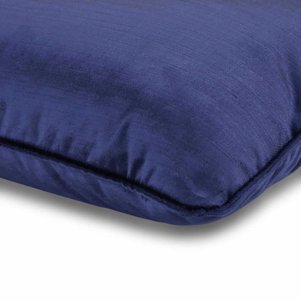 Aspen 35*65 Lacivert Kadife Kırlent