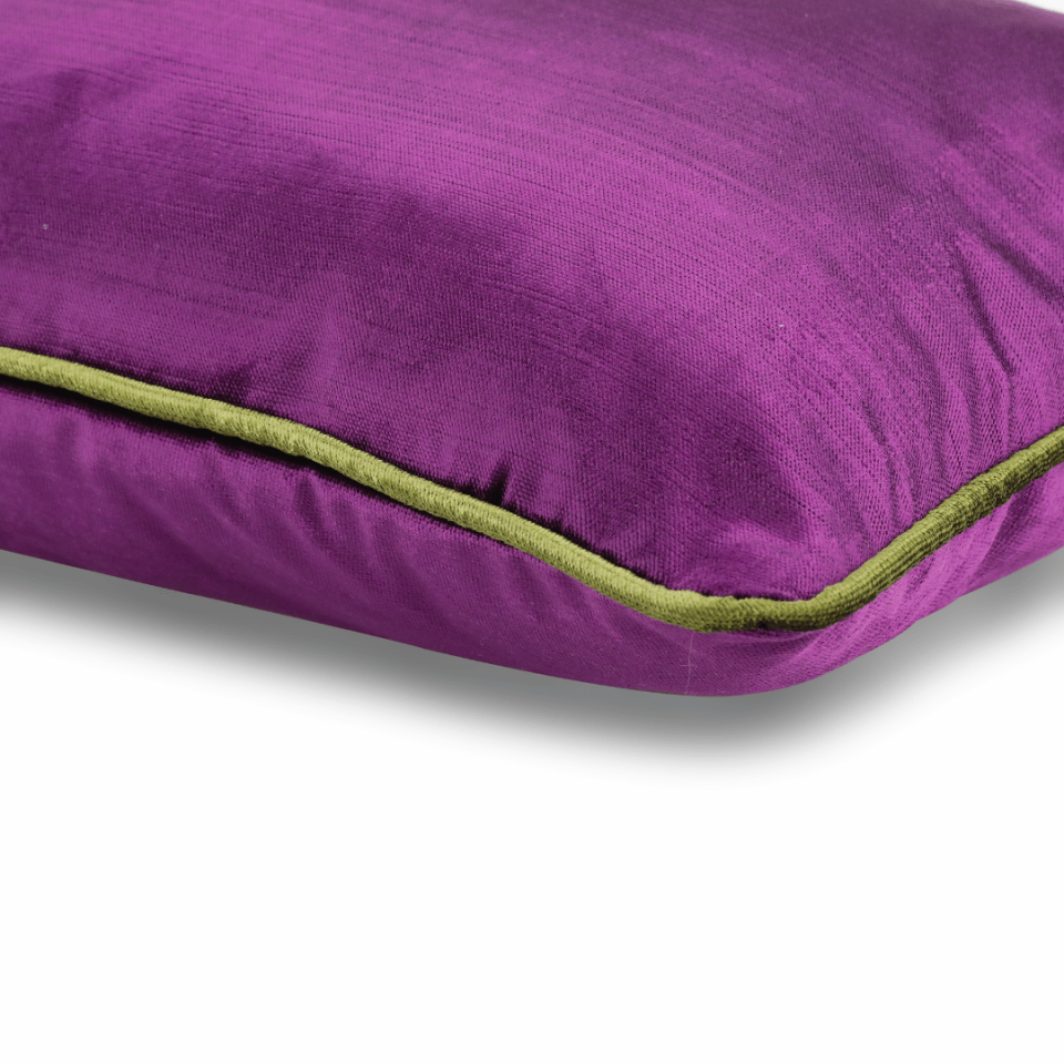 Aspen 35*65 Mürdüm Kadife Kırlent