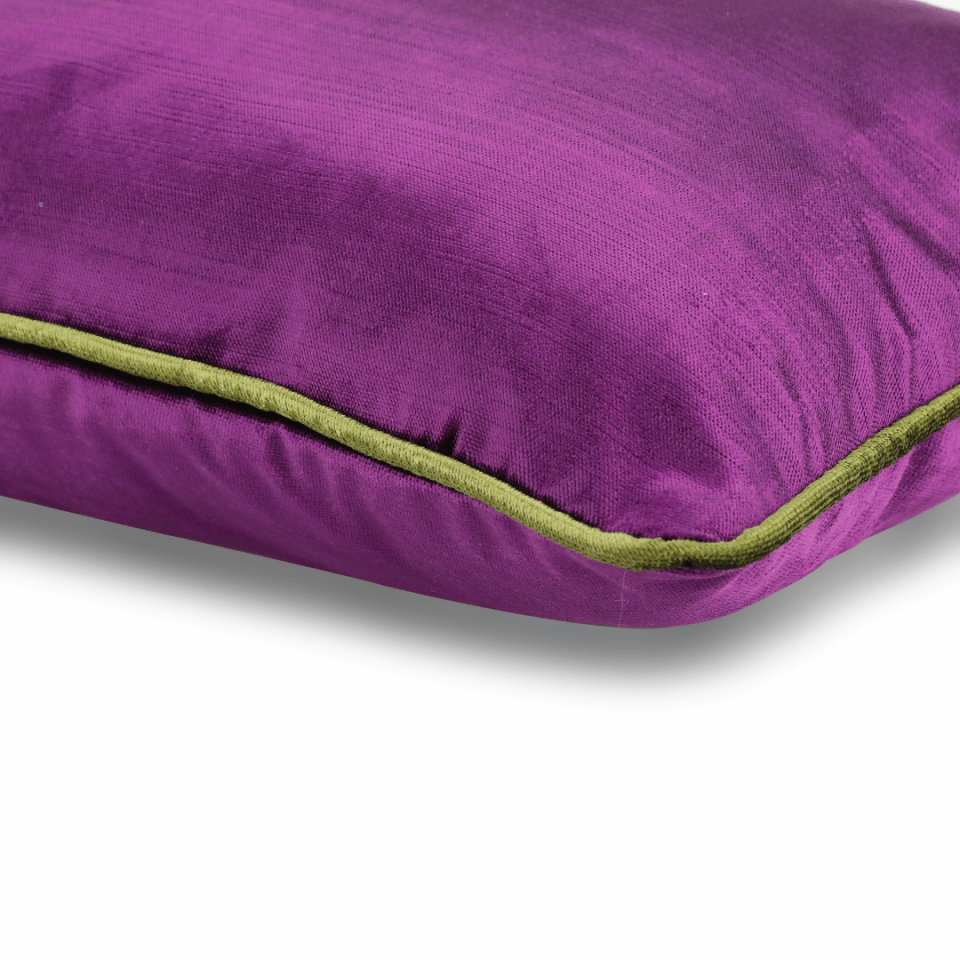 Aspen 35*65 Mürdüm Kadife Kırlent