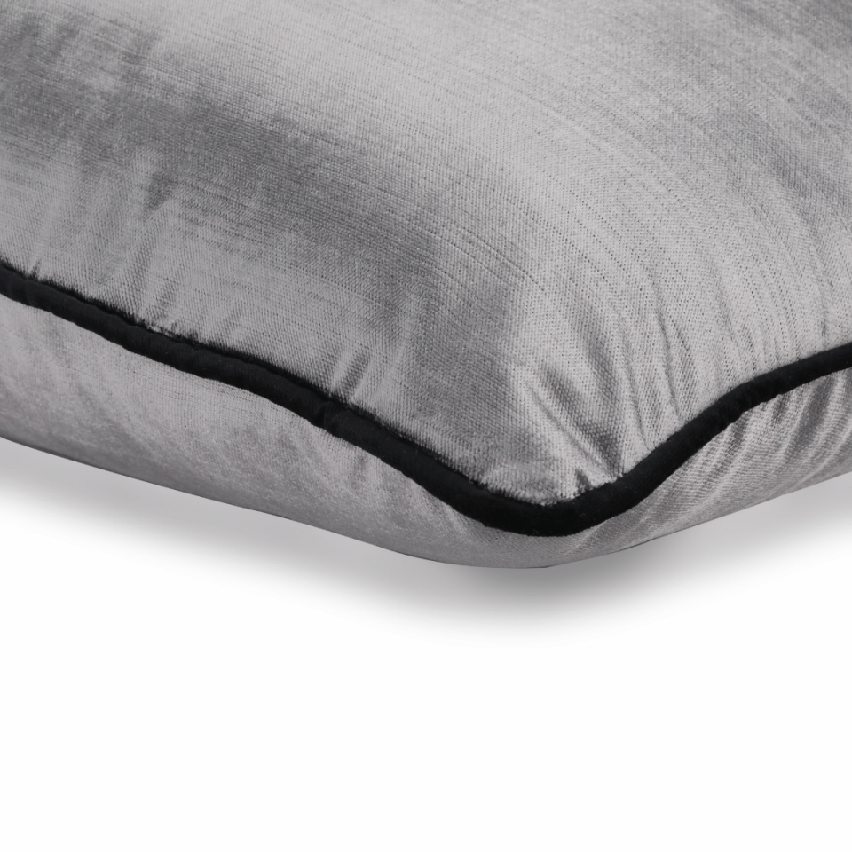 Aspen 35*65 Gri Kadife Kırlent