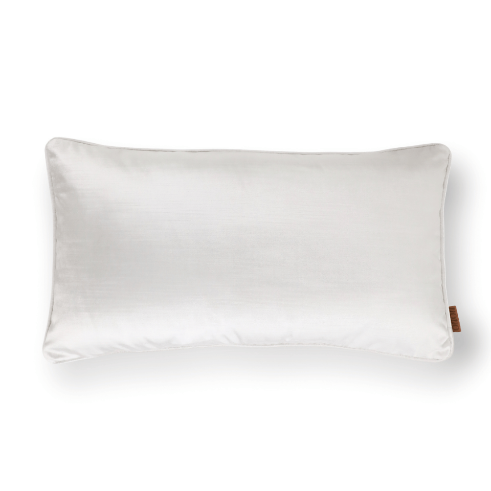 Aspen 35*65 Beyaz Kadife Kırlent