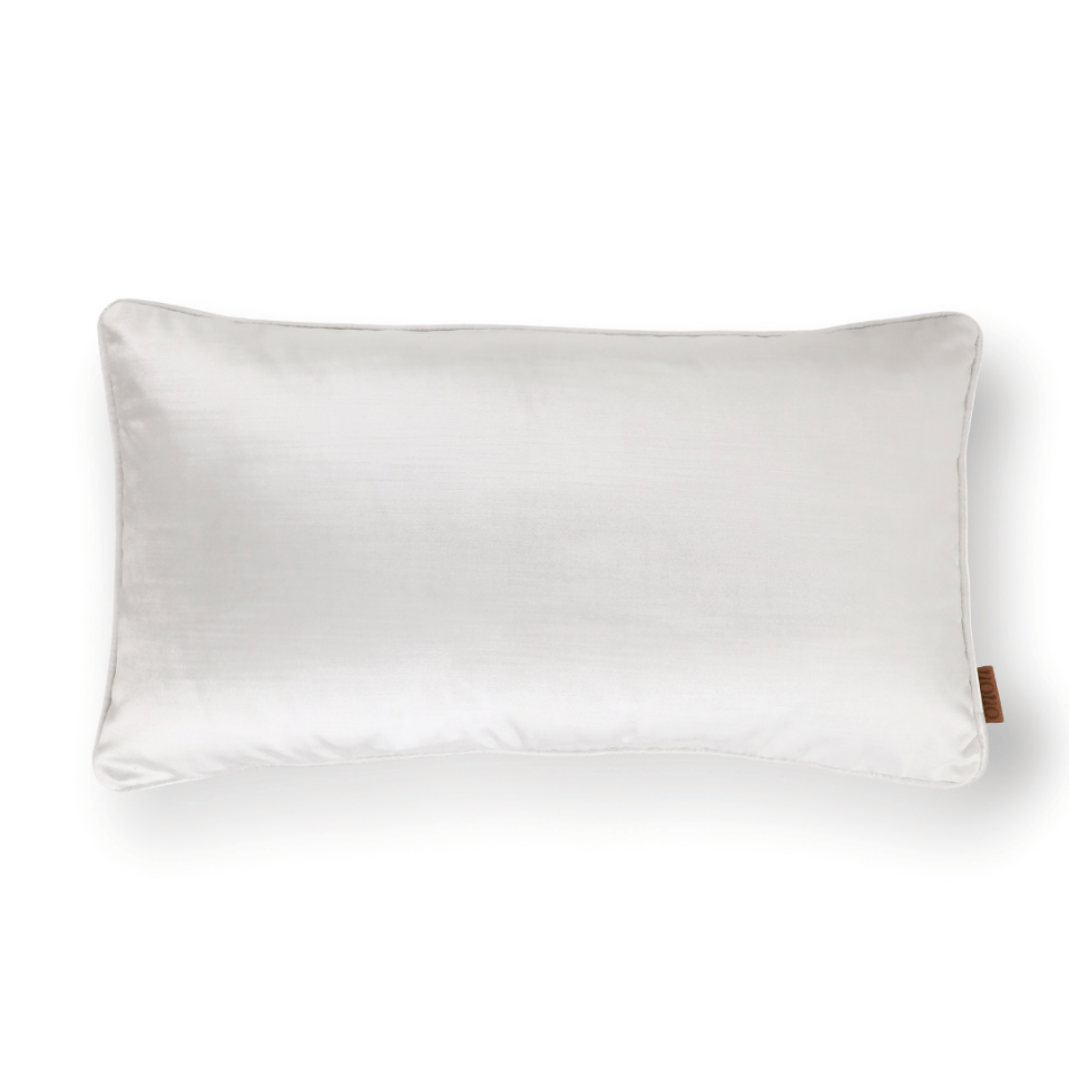 Aspen 35*65 Beyaz Kadife Kırlent