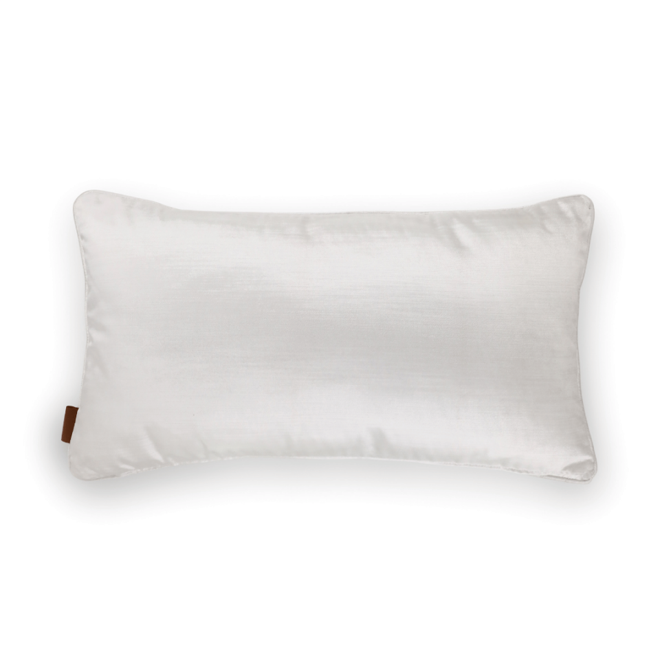 Aspen 35*65 Beyaz Kadife Kırlent