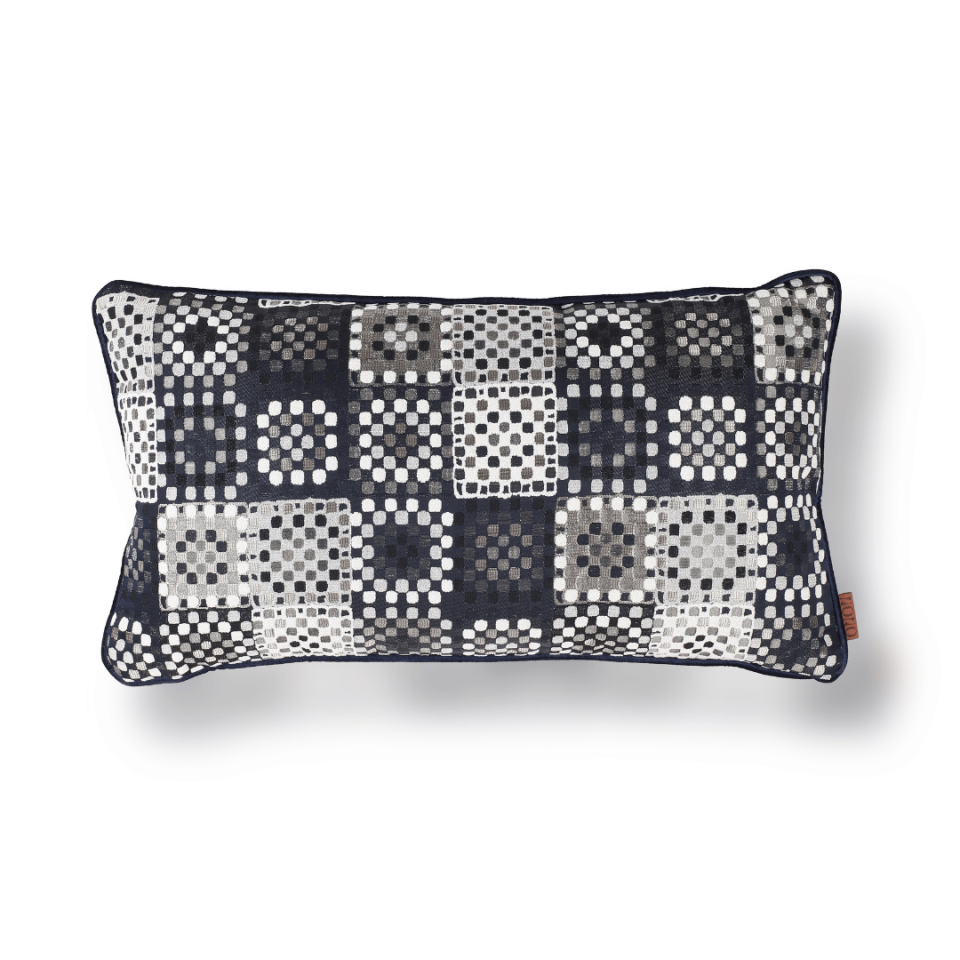 Vicente Benek 35*65 Beyaz Viskon Kırlent