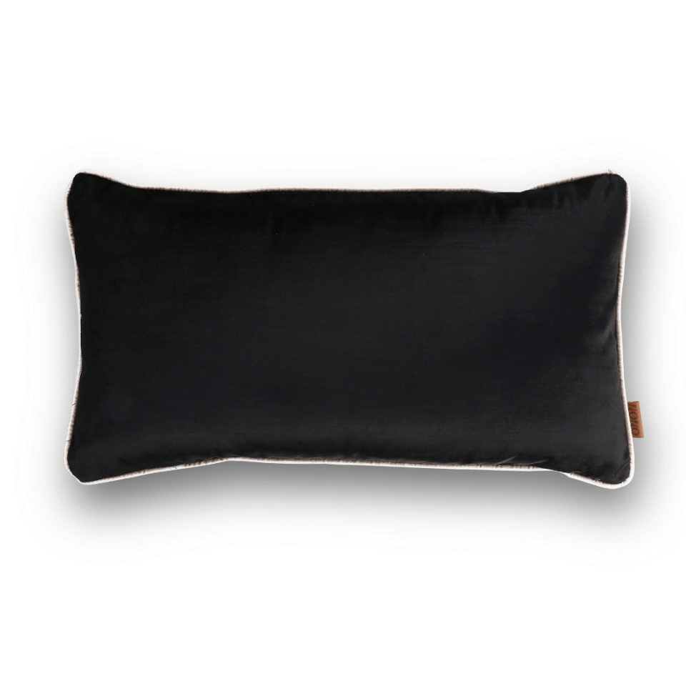 Aspen 35*65 Siyah Kadife Kırlent