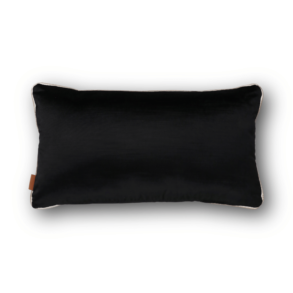 Aspen 35*65 Siyah Kadife Kırlent