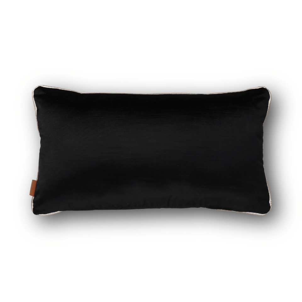 Aspen 35*65 Siyah Kadife Kırlent