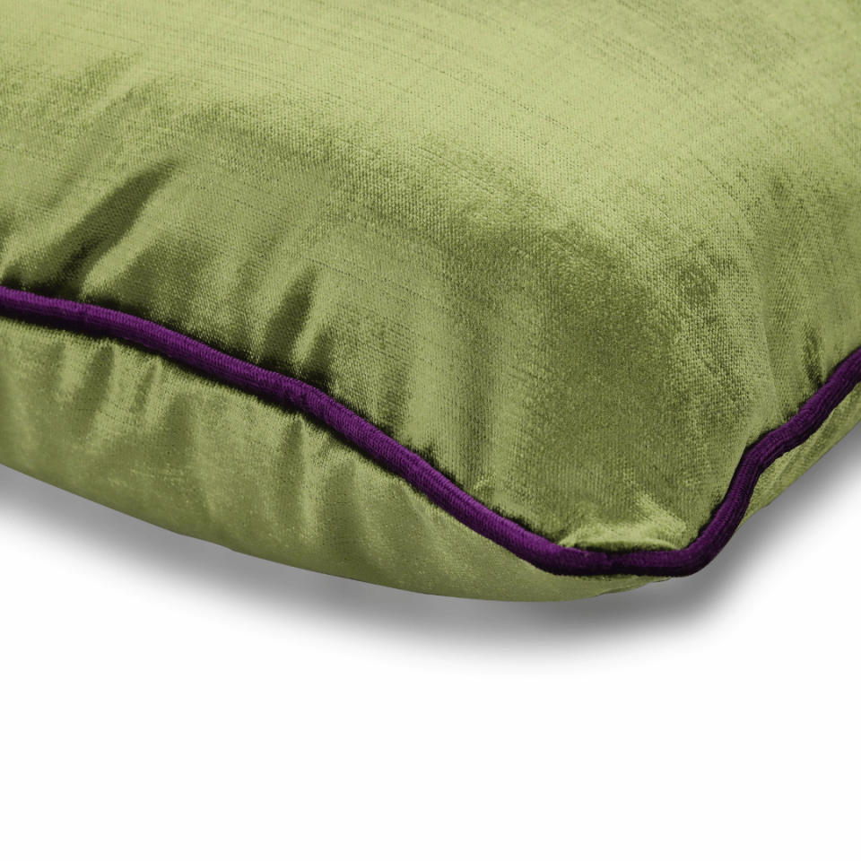 Aspen 50*50 Yeşil Kadife Kırlent