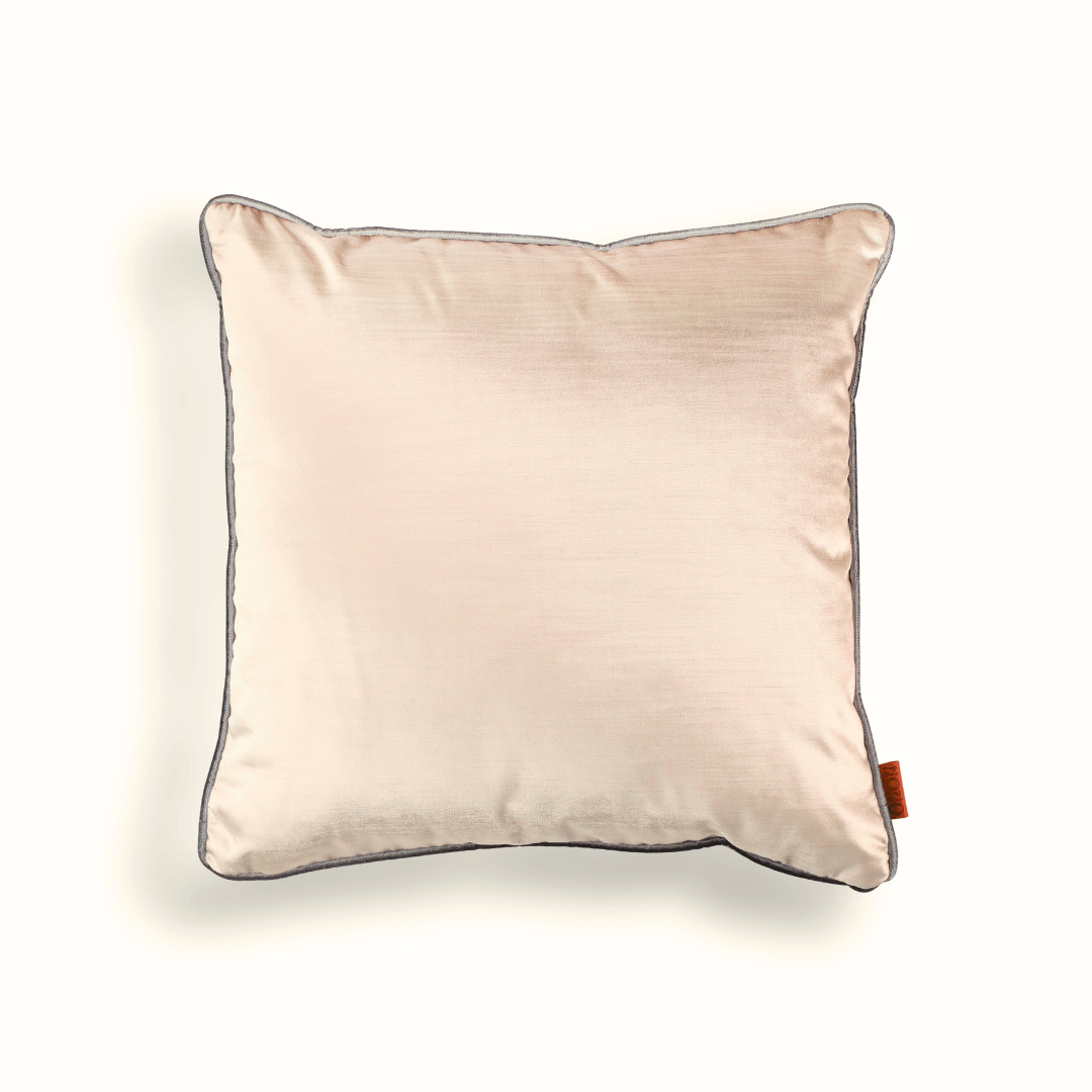 Aspen 50*50 Krem Kadife Kırlent