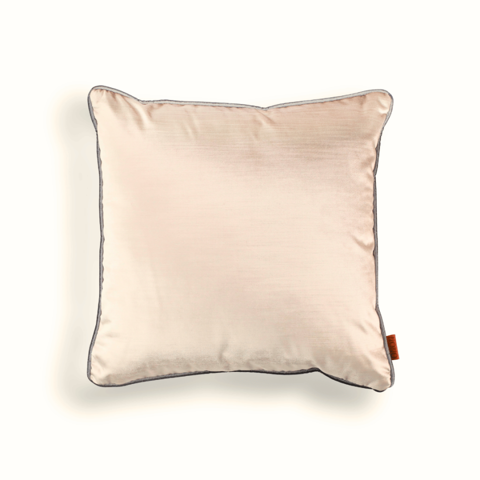 Aspen 50*50 Krem Kadife Kırlent