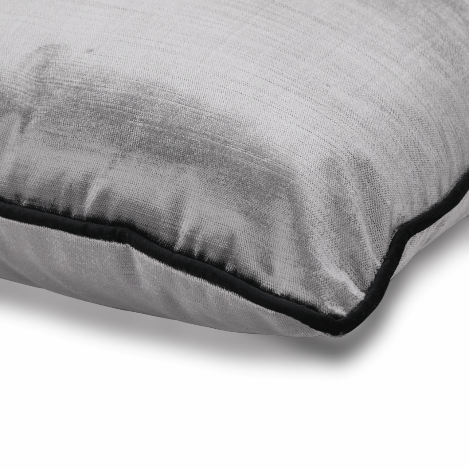 Aspen 50*50 Gri Kadife Kırlent