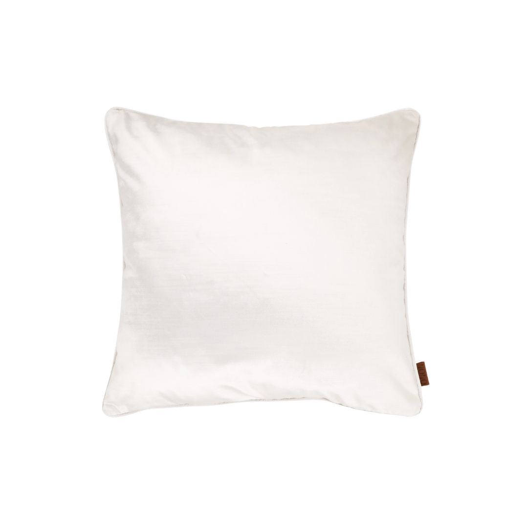 Aspen 50*50 Beyaz Kadife Kırlent