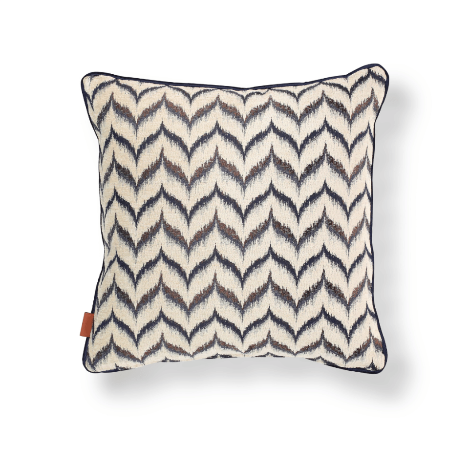 Vicente Zigzag 50*50 Krem Viskon Kırlent