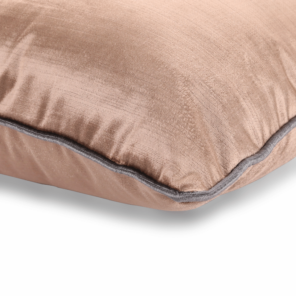 Aspen 50*50 Vizon Kadife Kırlent