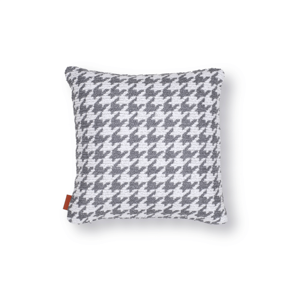 Baby 45*45 Gri Kazayağı Bukle Kırlent