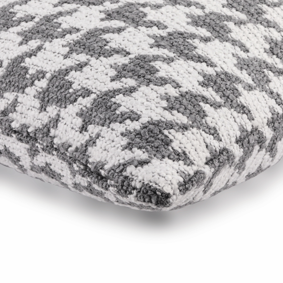 Baby 45*45 Gri Kazayağı Bukle Kırlent