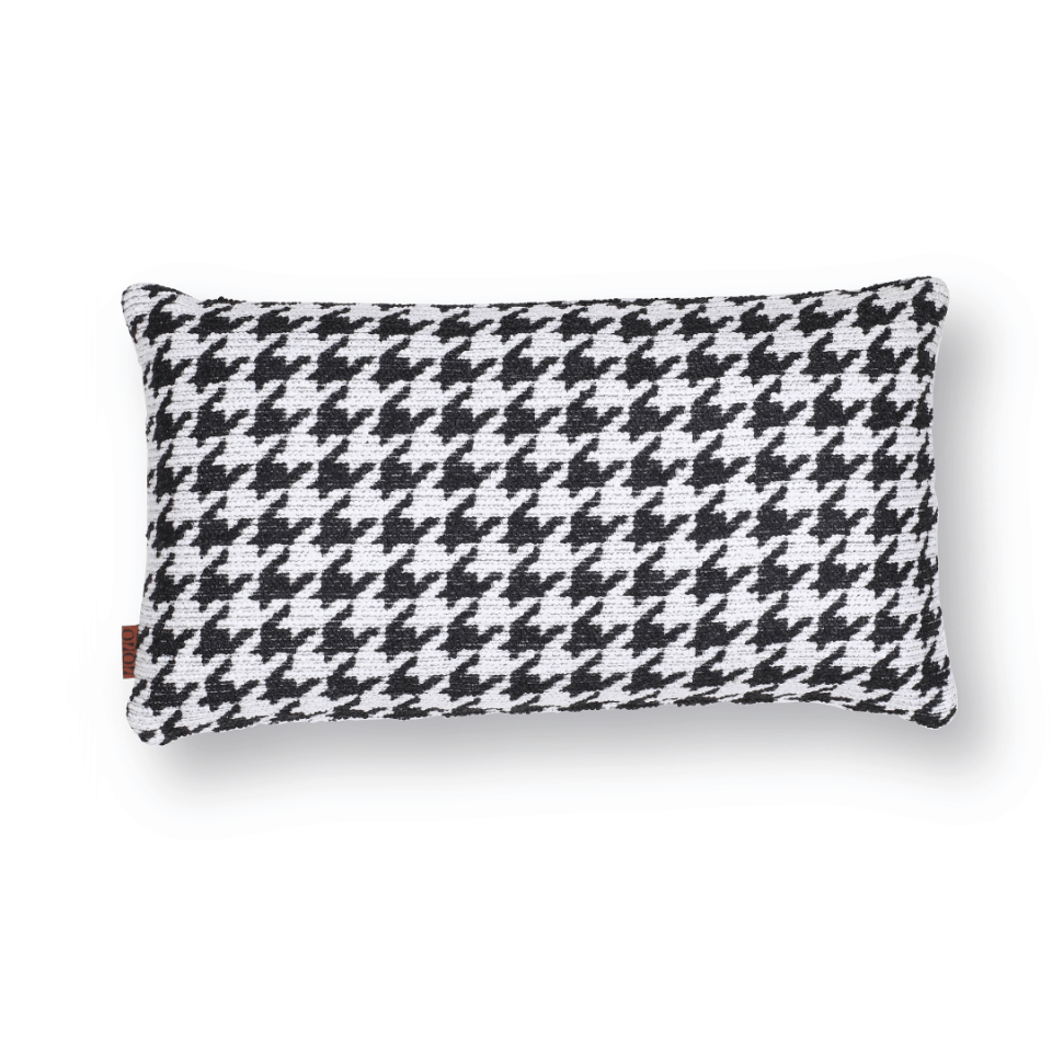 Baby 35*65 Siyah & Beyaz Kazayağı Kırlent