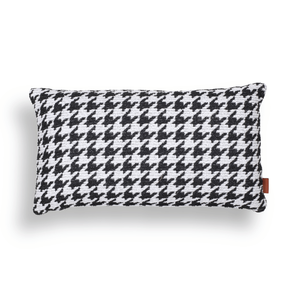 Baby 35*65 Siyah & Beyaz Kazayağı Kırlent