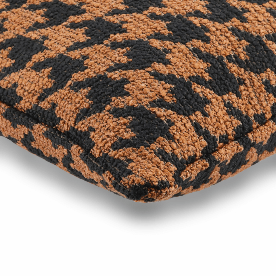 Baby 35*65 Kahve Kazayağı Bukle Kırlent