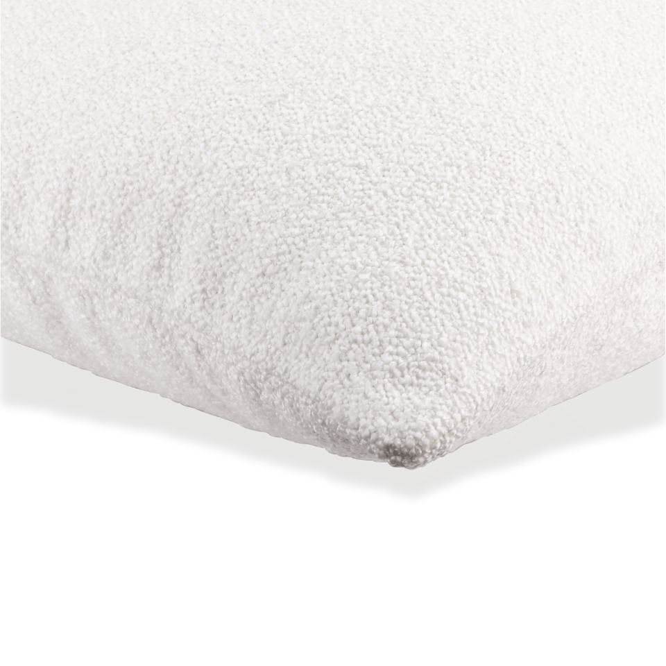 Bella 50*50 Beyaz Bukle Kırlent