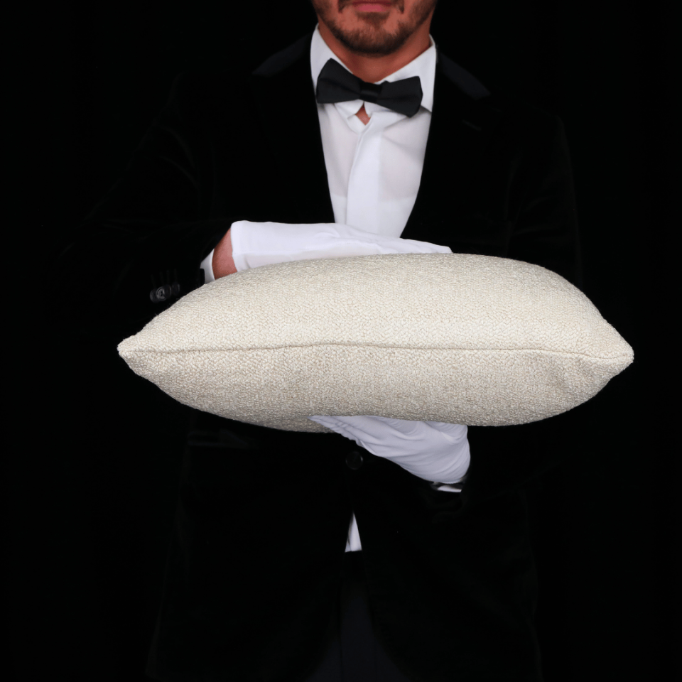 Bella 50*50 Krem Bukle Kırlent