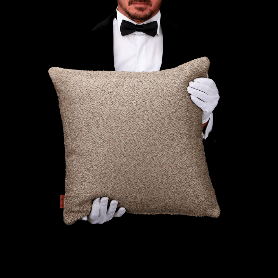 Bella 50*50 Vizon Bukle Kırlent