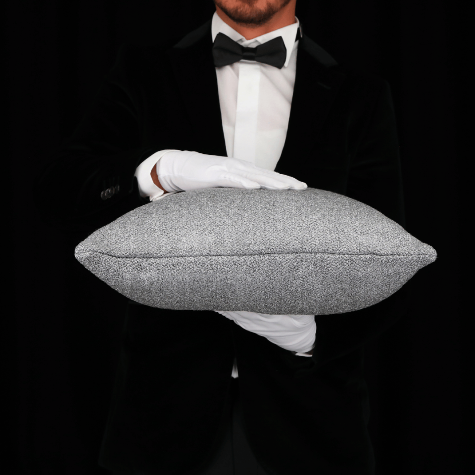 Bella 50*50 Gri Bukle Kırlent