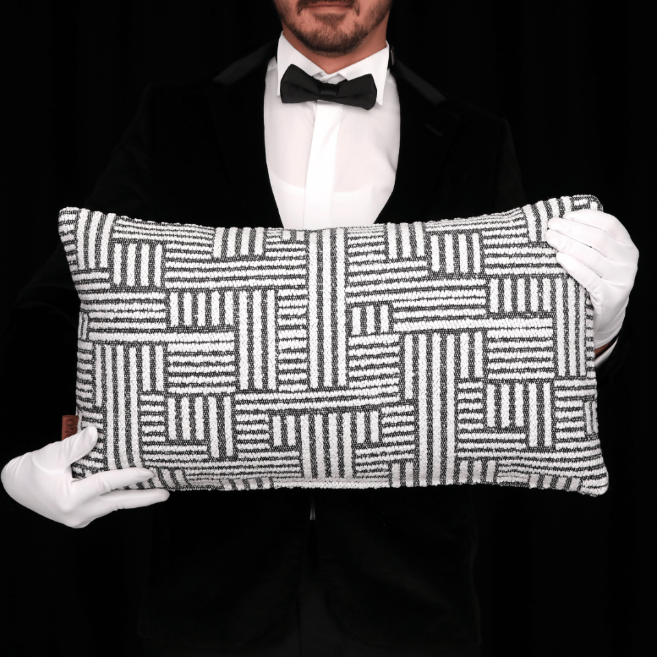 Baby & Bella & Abby Beyaz 3'lü Kırlent Seti