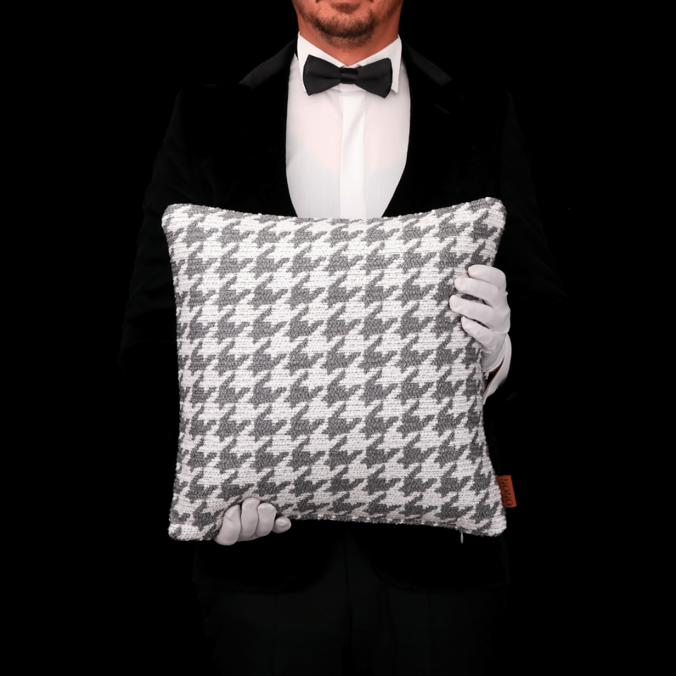 Baby & Bella & Abby Gri 3'lü Kırlent Seti