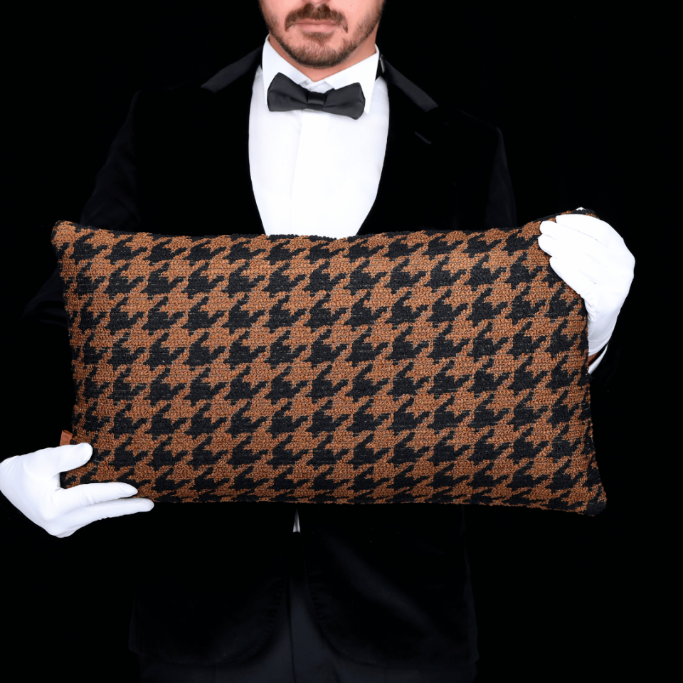 Baby & Bella Kahve Bukle 6'lı Kırlent Seti