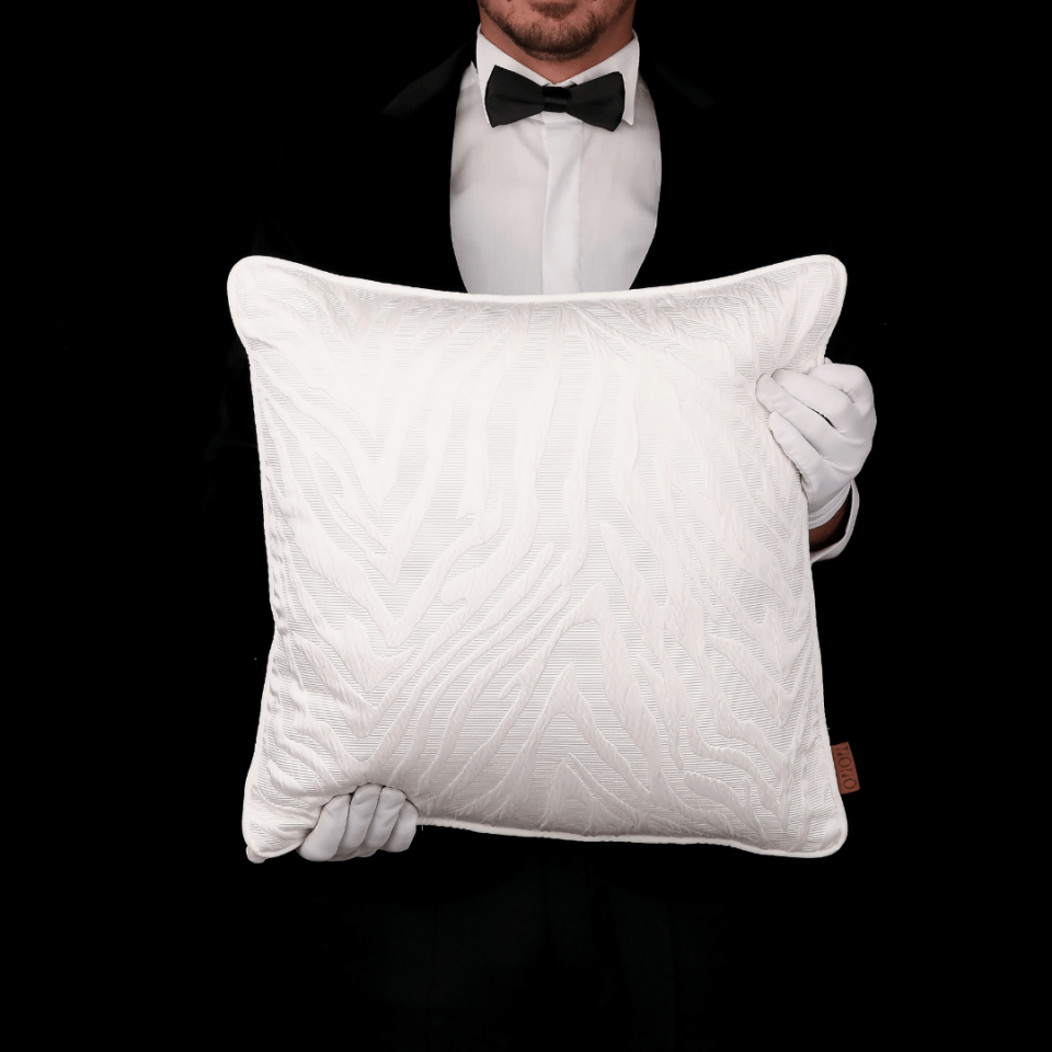 Frida & Fiona & Hit Beyaz 6'lı Kırlent Seti