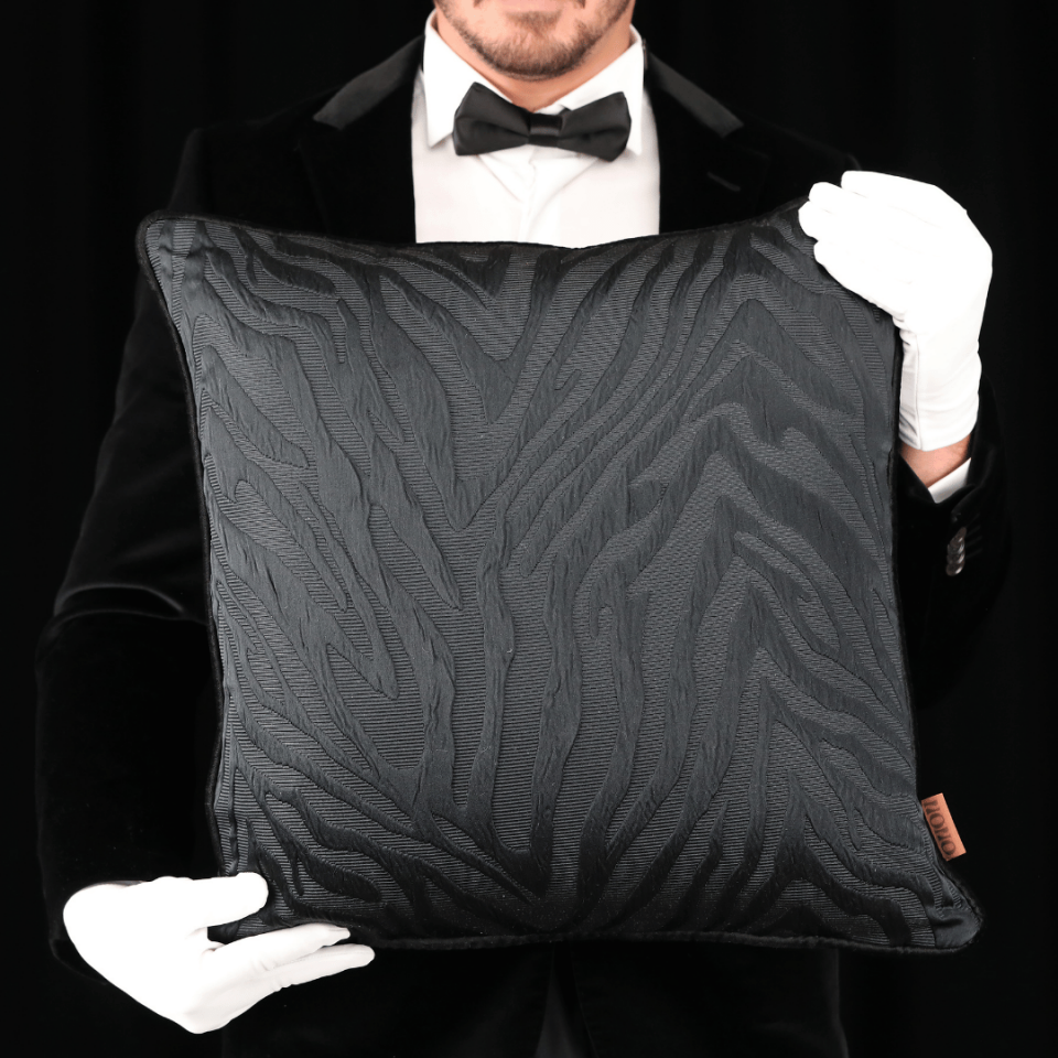 Frida & Fiona & Hit Siyah 6'lı Kırlent Seti