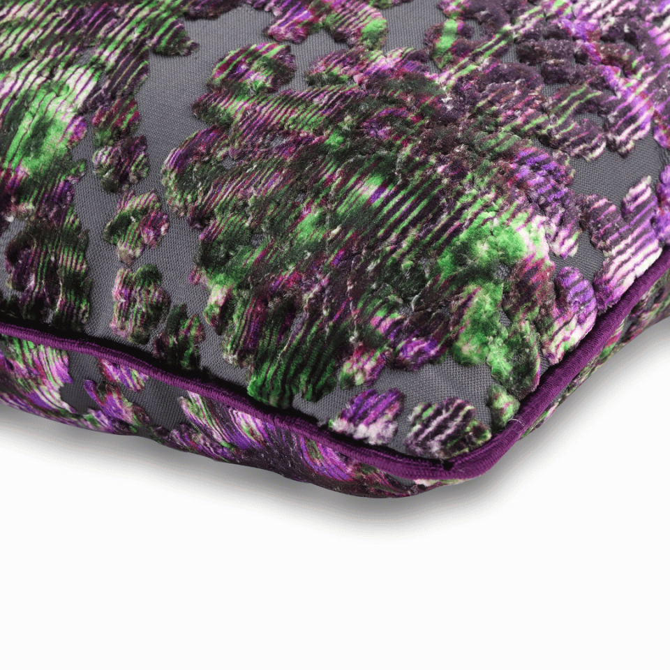 Celina & Aspen Yeşil Kadife 3'lü Kırlent Seti