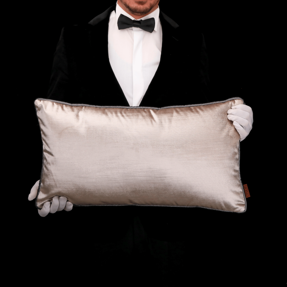 Celina & Aspen Vizon Kadife 3'lü Kırlent Seti