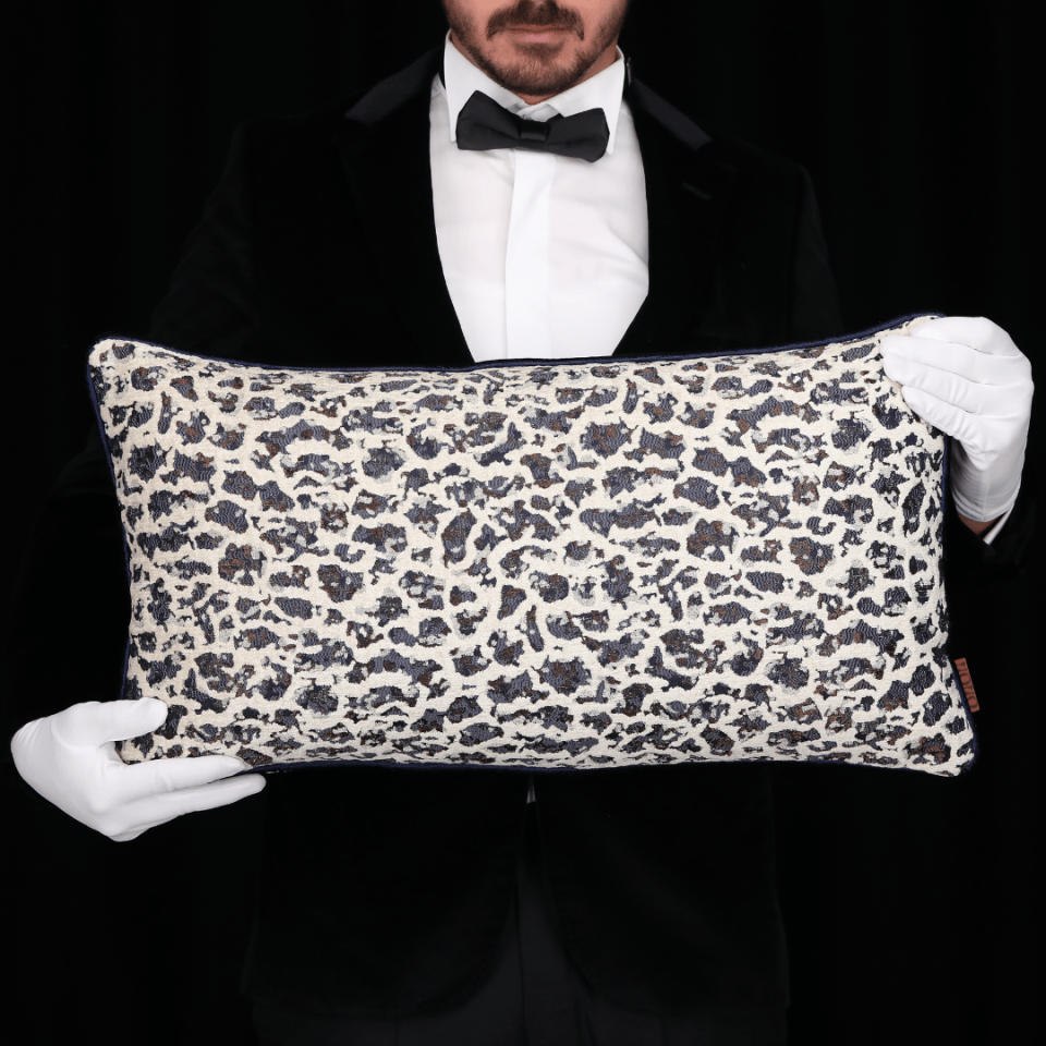 Vicente & Aspen Krem Viskon 3'lü Kırlent Seti