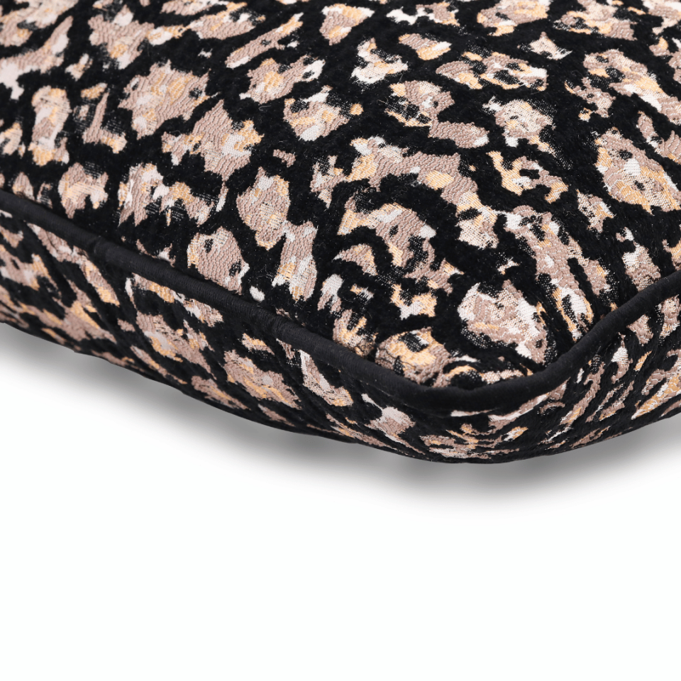 Vicente & Aspen Siyah Viskon 3'lü Kırlent Seti