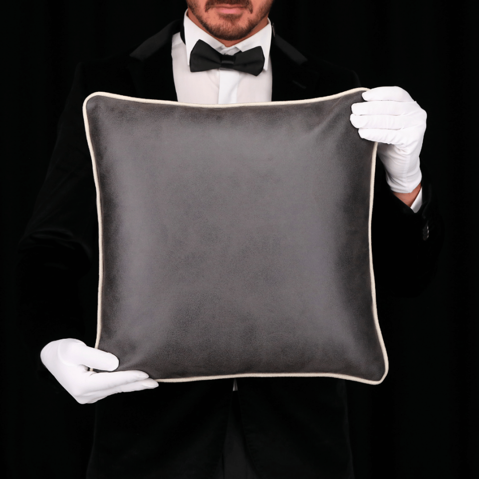 Country 45*45 Antrasit İtalyan Nubuk Kırlent