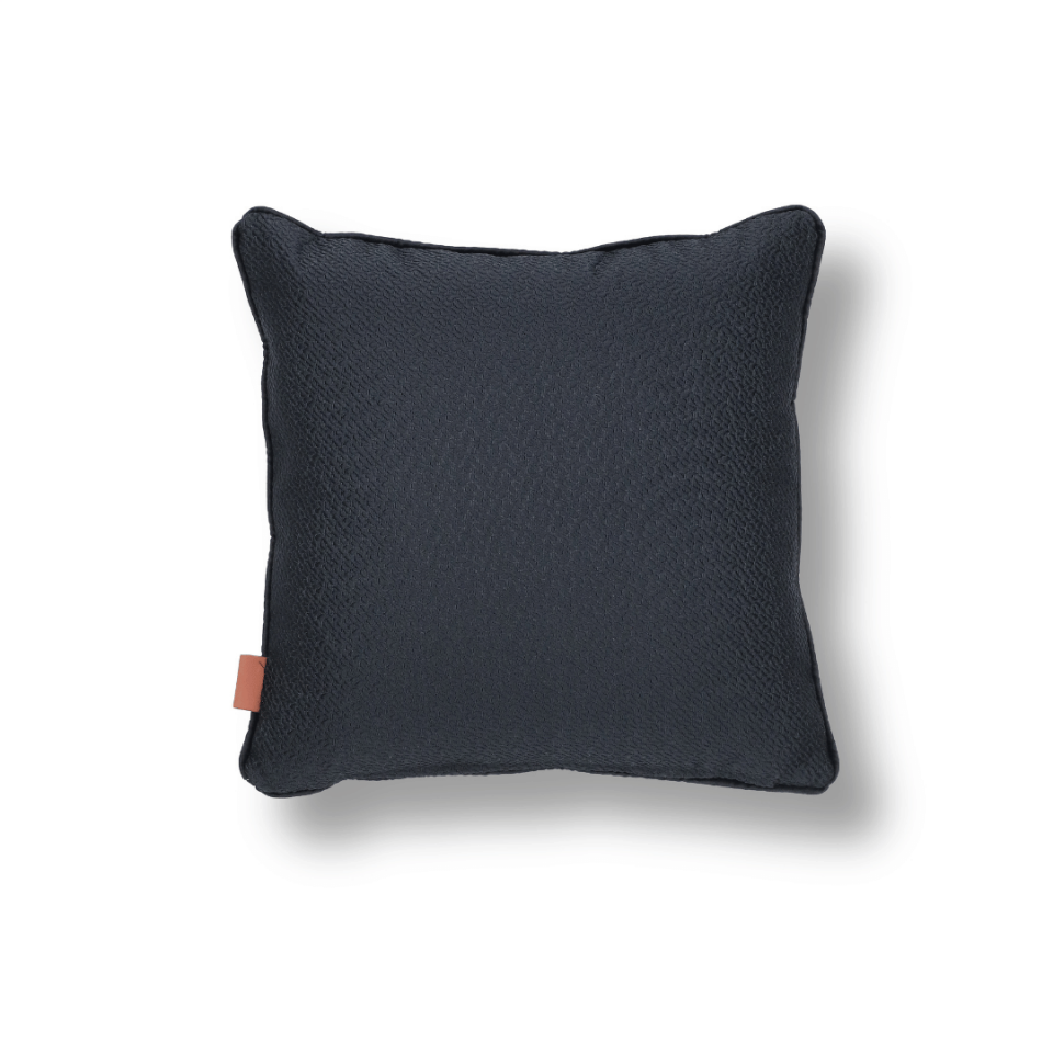 Fiona 45*45 Siyah Zigzag Saten Kırlent