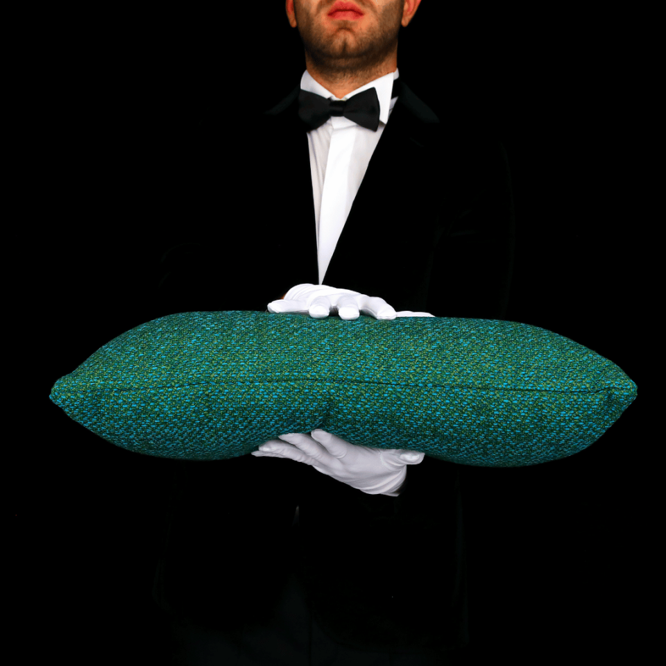 Mira 35*65 Yeşil Akrilik Keten Kırlent