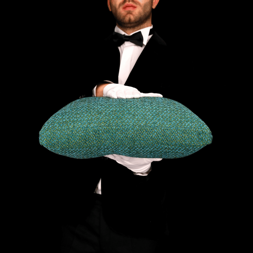 Mira 45*45 Yeşil Akrilik Keten Kırlent