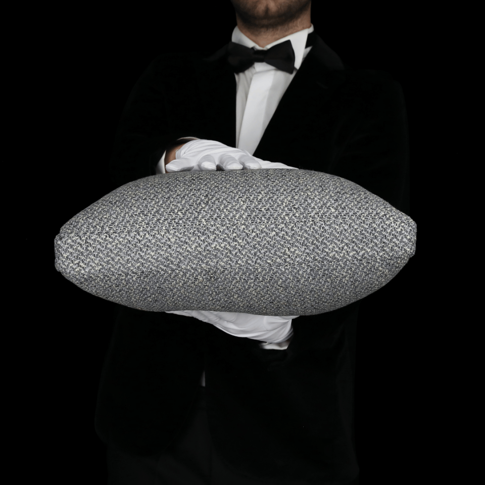 Mira 45*45 Koyu Gri Akrilik Keten Kırlent