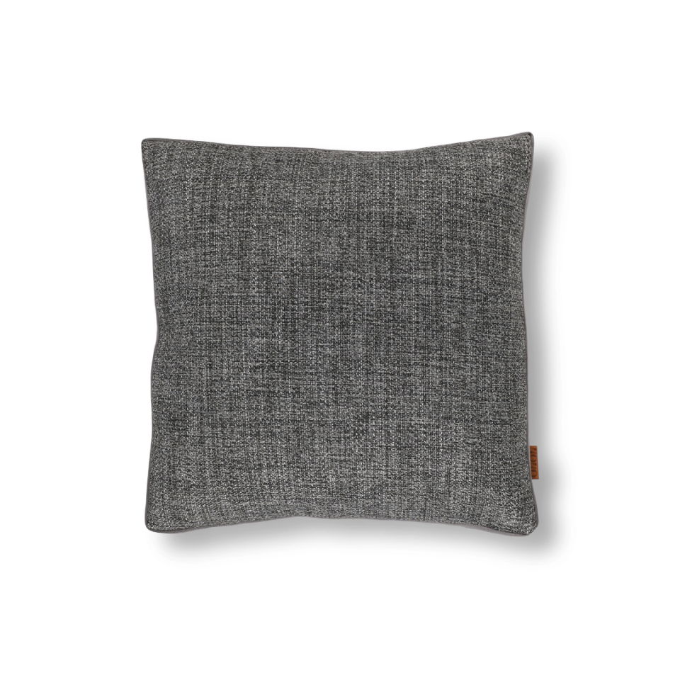 Lara 45*45 Koyu Gri Keten & Nubuk Kırlent