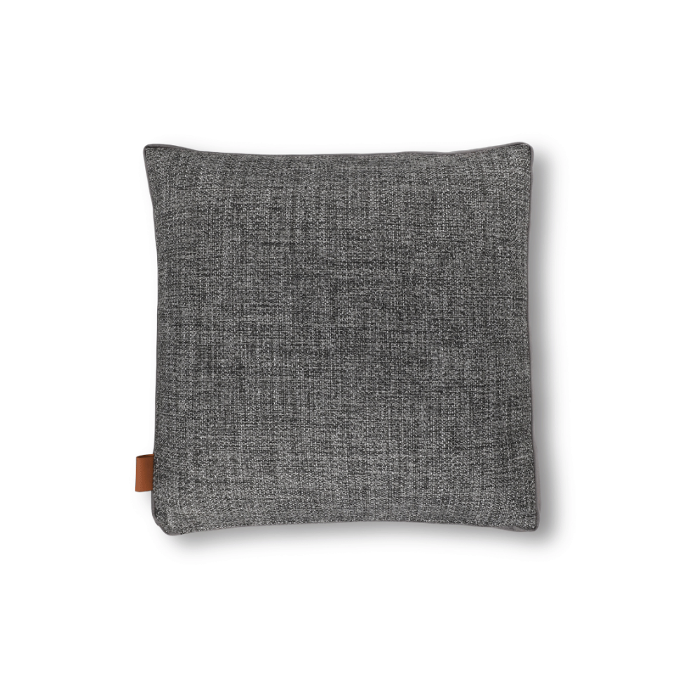 Lara 45*45 Koyu Gri Keten & Nubuk Kırlent