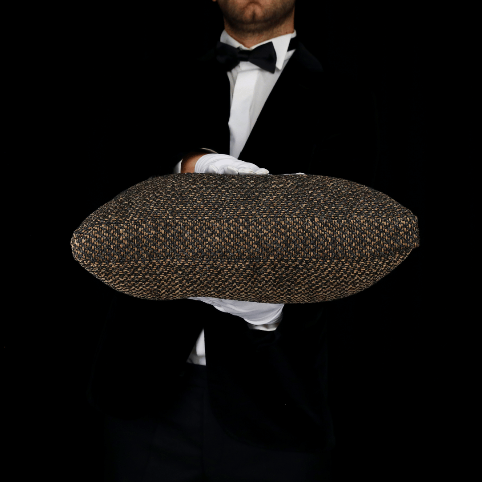 Mira 45*45 Kahve Akrilik Keten Kırlent