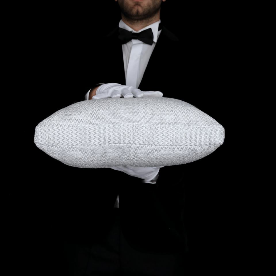 Mira 45*45 Açık Gri Akrilik Keten Kırlent