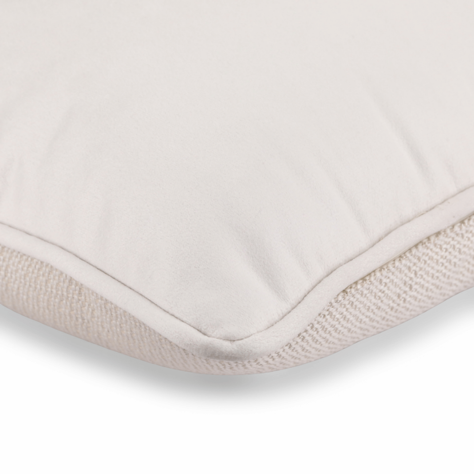 Lara 35*65 Bej Keten & Nubuk Kırlent