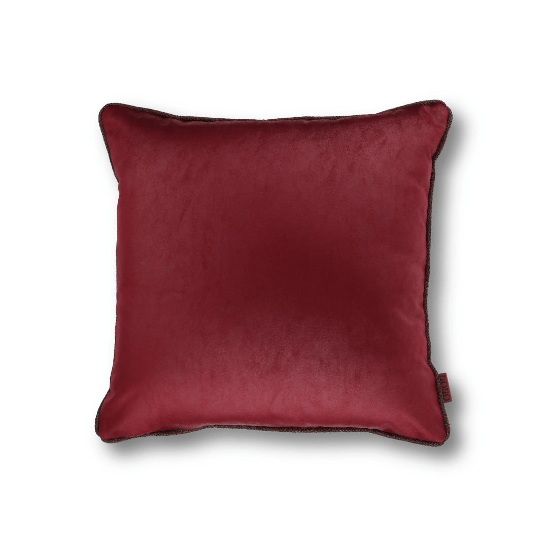 Nara 50*50 Kırmızı Nubuk Kırlent