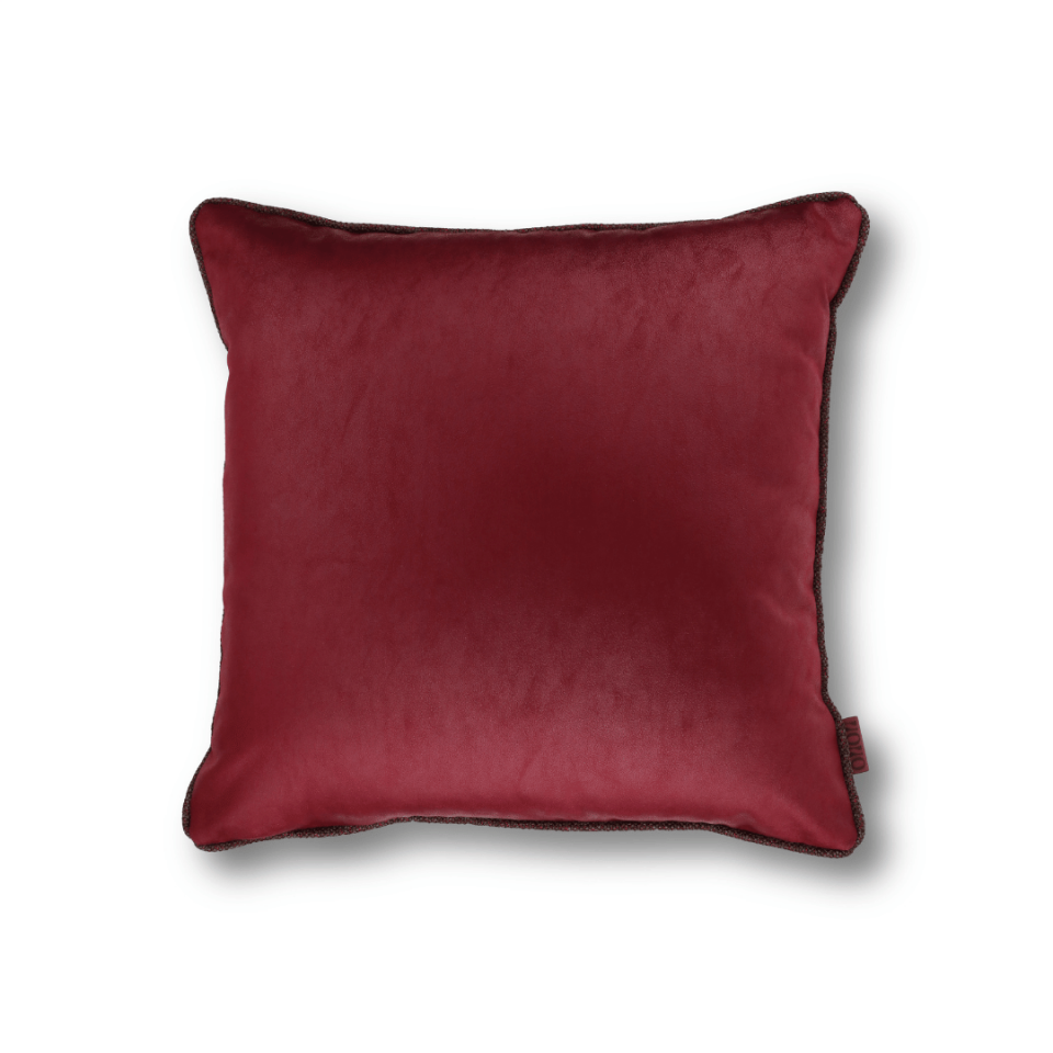 Nara 50*50 Kırmızı Nubuk Kırlent