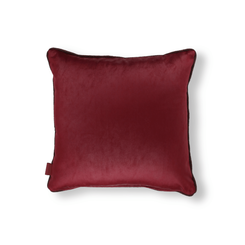 Nara 50*50 Kırmızı Nubuk Kırlent