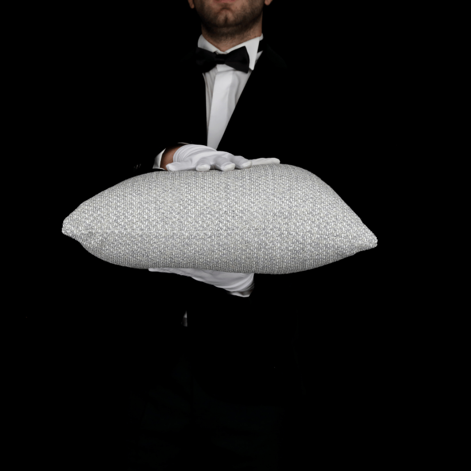 Mira 50*50 Gri Akrilik Keten Kırlent